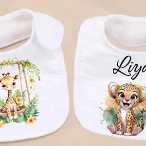 Bavoir en coton